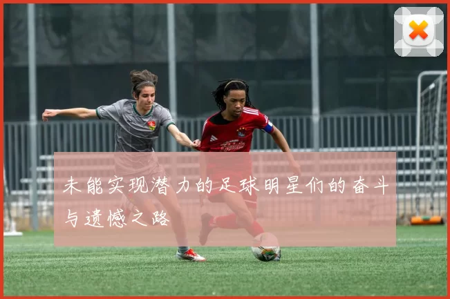 未能实现潜力的足球明星们的奋斗与遗憾之路