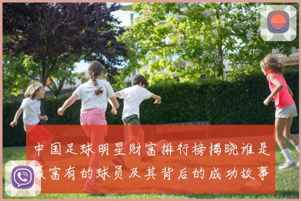 中国足球明星财富排行榜揭晓谁是最富有的球员及其背后的成功故事
